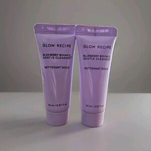 2X GLOW RECIPE Blueberry Bounce Gentle Cleanser – 20 ml / 0.67 oz | NEW
